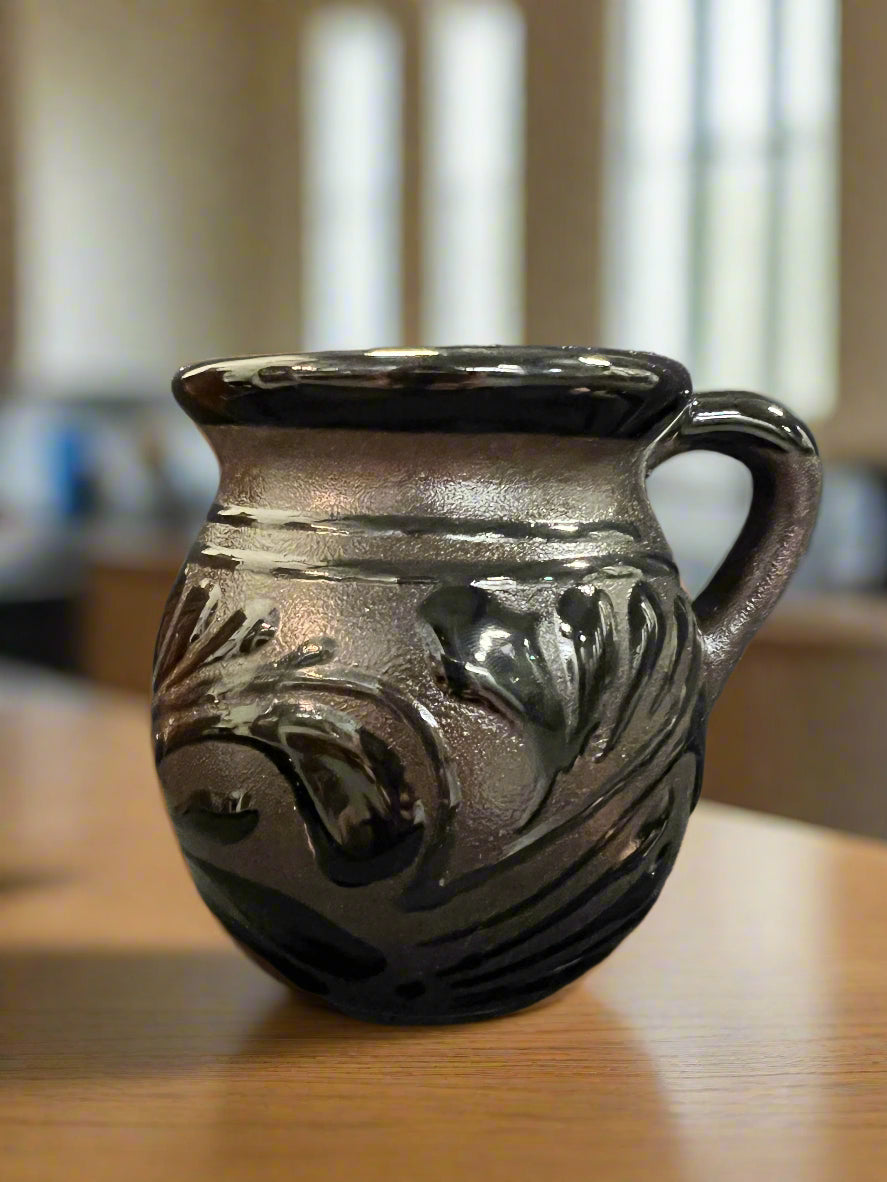 Hand Painted Clay Mug