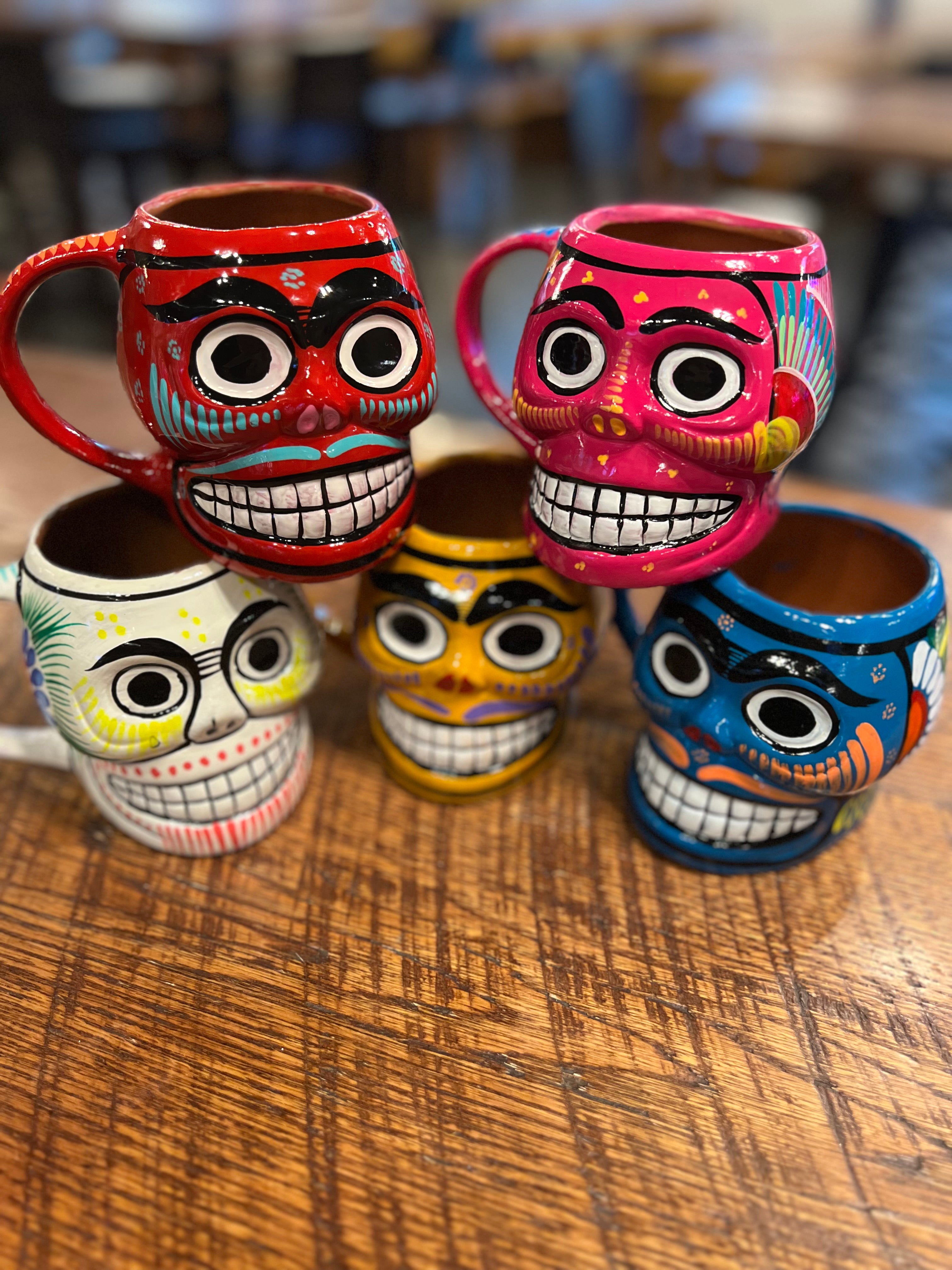 Handcrafted Skull Mug